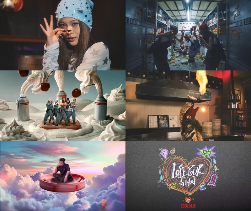 사진=알비더블유, DSP미디어, 비츠엔터테인먼트