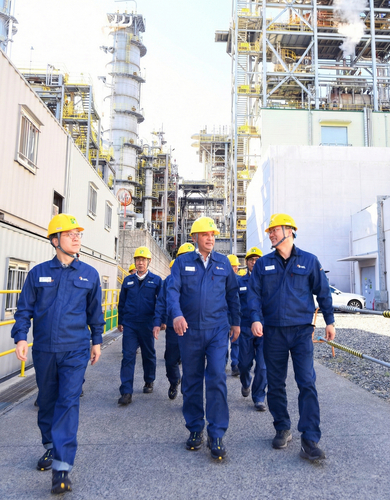 에쓰오일 CEO, 온산 공장서 현장경영...샤힌 프로젝트 점검도