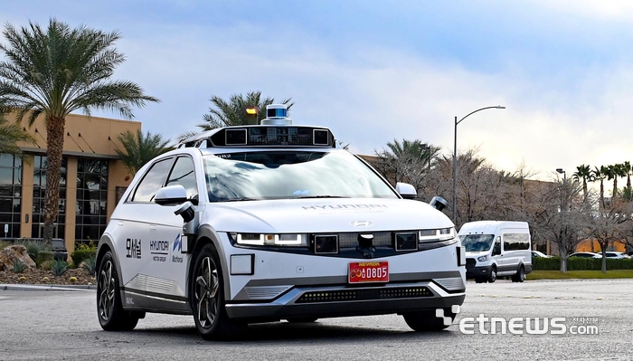 [포토] 현대차그룹 무인 로보택시 '모셔널'