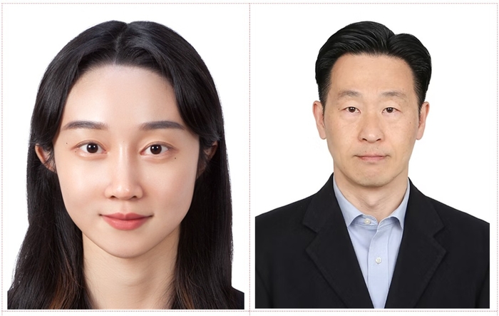 김수지 대학원생(왼쪽)과 고창현 교수.