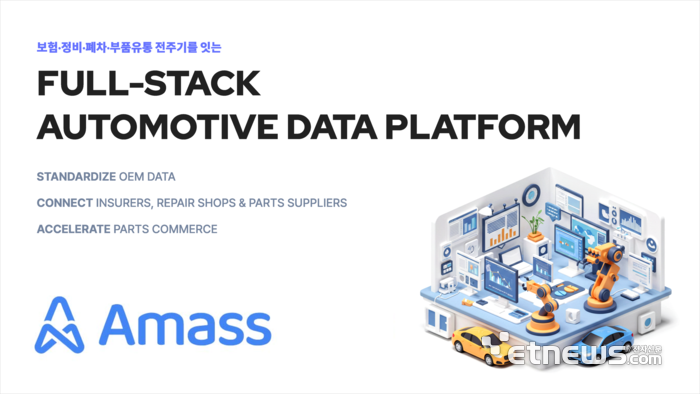 어메스, 기술신용평가(TCB) 최상위권 'TI2(매우우수)' 등급 획득...자동차 데이터 기반 기술력·사업성 인정
