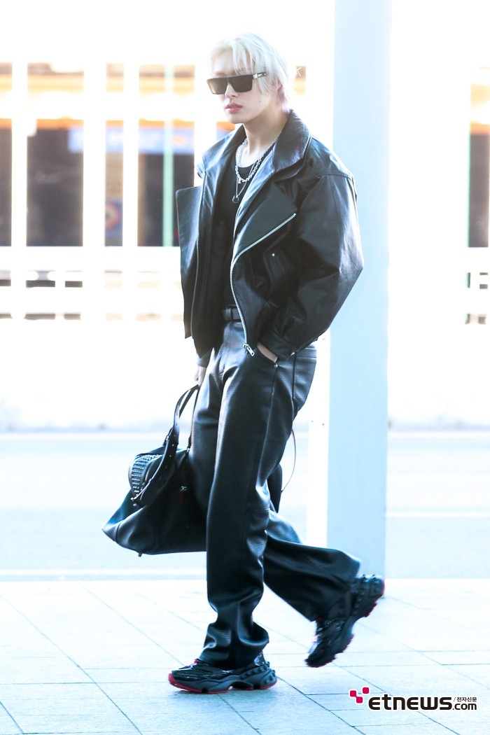 [ET포토] 에이티즈 민기, '테토남의 정석'