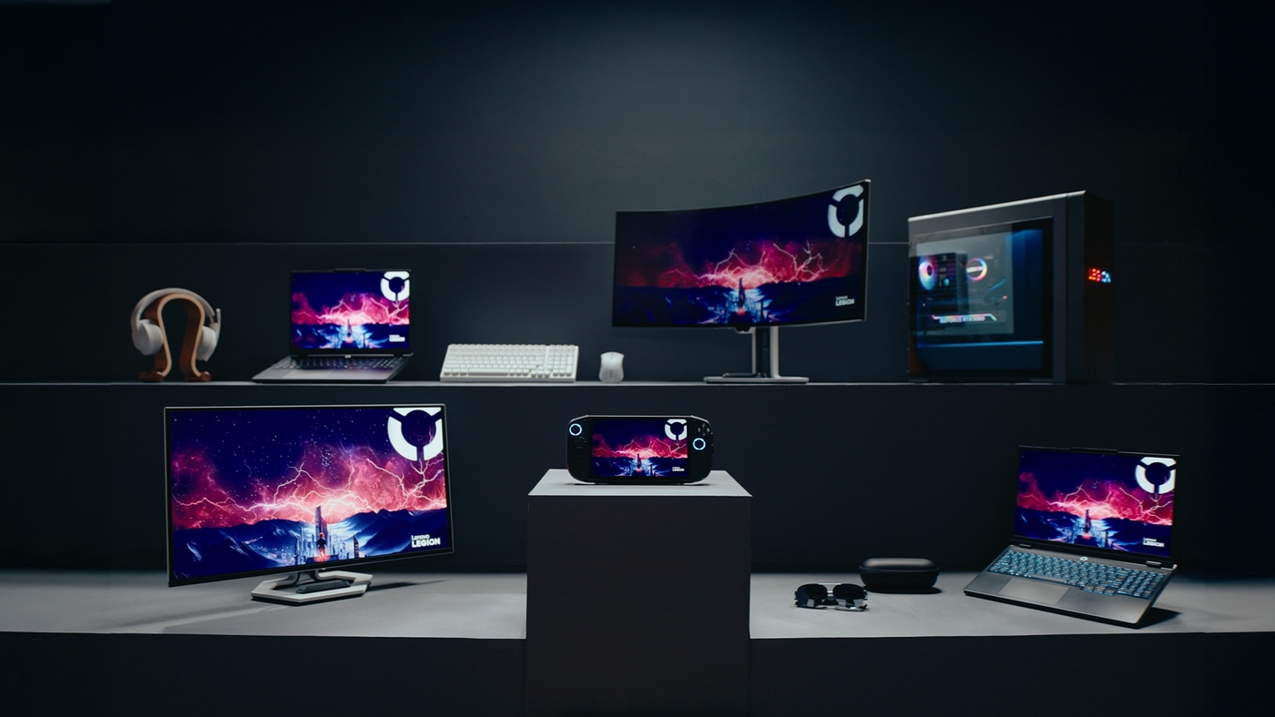 레노버 모니터노·트북·데스크톱·UMPC·태블릿·액세서리를 모두 아우르는 '리전 에코시스템'