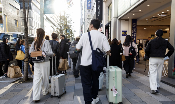 중국 정부가 자국민을 대상으로 일본 여행 자제령을 내린 이후 일본을 찾는 중국인 관광객 수가 눈에 띄게 감소한 것으로 나타났다. 사진=AFP 연합뉴스