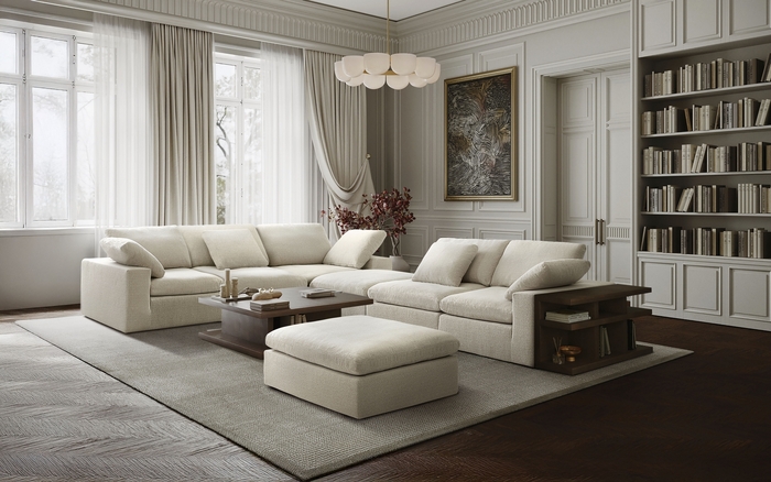 까사미아 캄포 구스 G50 클래식 소파