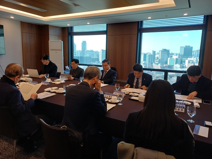 한국원격대학협의회가 21일 서울 중구 한국프레스센터에서 '제98차 한국원격대학협의회  이사회'를 개최했다. (사진=마송은 기자)