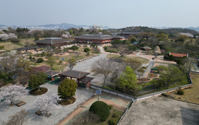 전남도농업박물관 전경.
