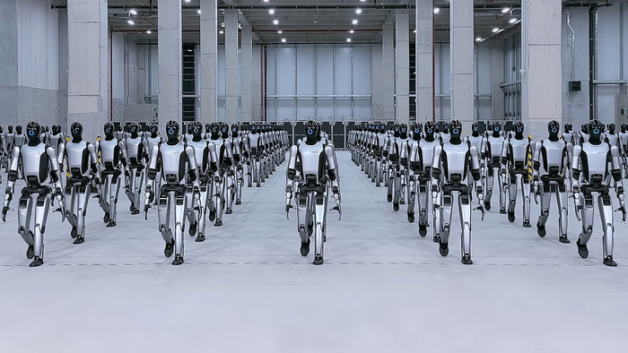 유비테크가 개발한 워커 S2(Walker S2) / 유튜브 @ubtechrobotics 영상 캡처