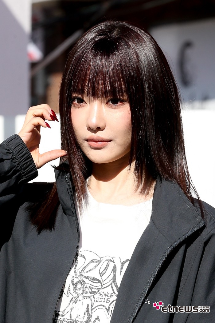 [ET포토] 에스파 닝닝, '고양이과 미모'