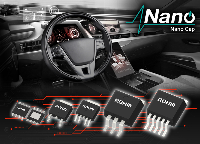 로옴, 500mA 대응 LDO 레귤레이터 개발… 대전류 설계 자유도 확대 및 극소용량 콘덴서에 안정 동작 구현