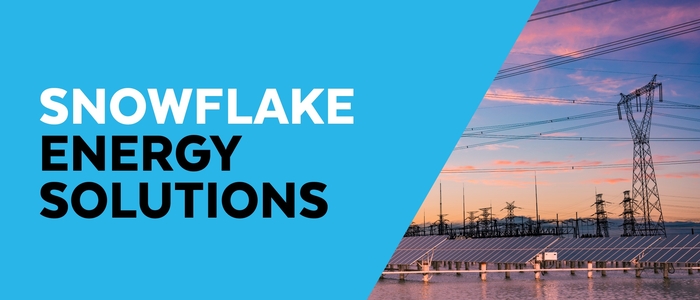 스노우플레이크는 에너지 산업에 특화된 '스노우플레이크 에너지 솔루션'을 출시했다.
