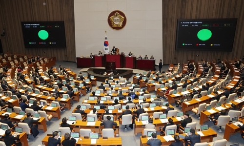 29일 국회에서 제431회 국회(임시회) 제2차 본회의가 열렸다. (사진=연합뉴스)