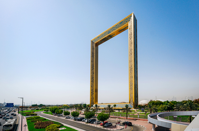 아랍에미리트(UAE) 두바이의 명소 두바이 프레임. 기사와 직접적 연관 없음. 사진=게티이미지뱅크