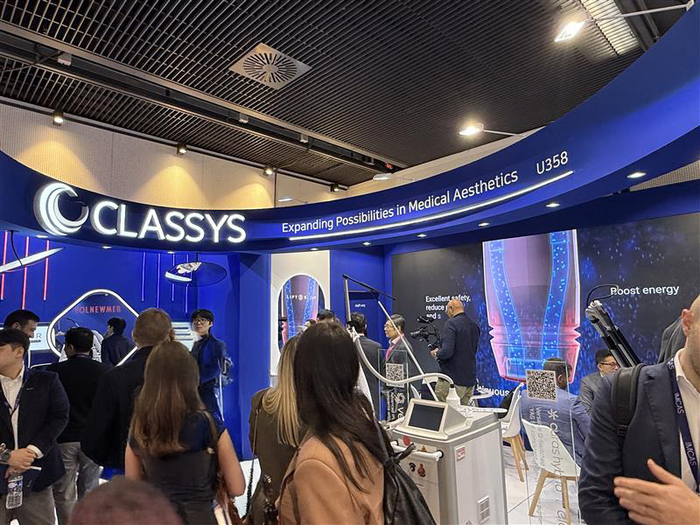 국제미용성형학회 'IMCAS 2026)' 내 클래시스 부스(사진=클래시스)