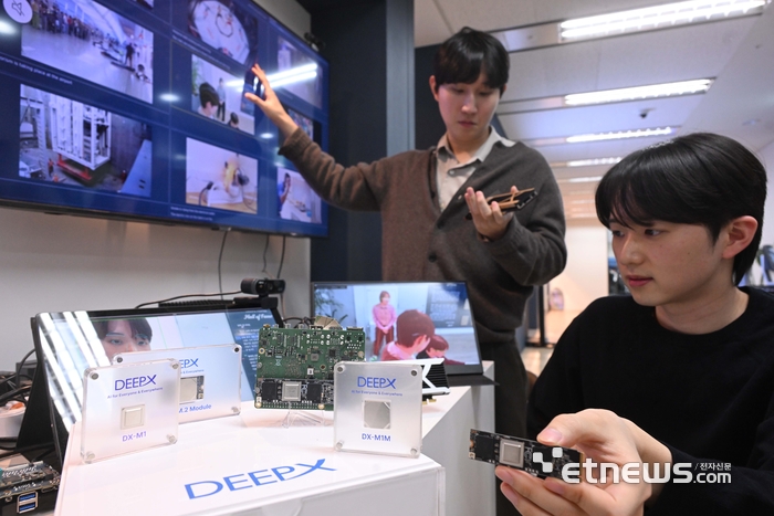 [포토] 피지컬 AI시대, AI 반도체 칩 적용 늘어