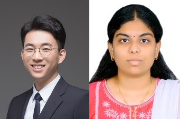 이현욱 교수(왼쪽)와 비티야 무랄리다란 연구원