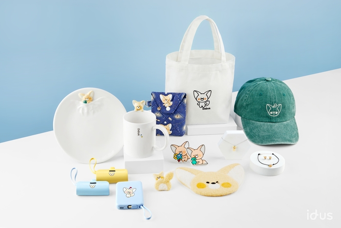 온덕이 활용 굿즈 라인업. 〈자료 아이디어스〉