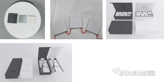 나인테크 열전소자 제품들