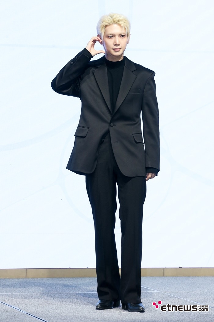 [ET포토] 여상, '금발이 근사한 미남'