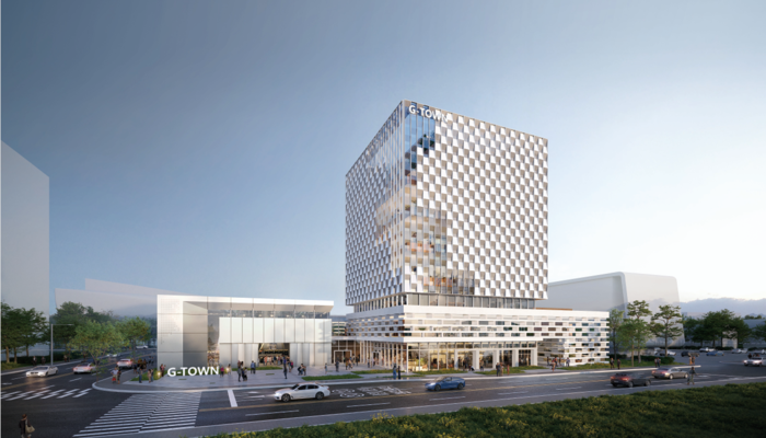 가상융합산업 혁신센터 조감도.