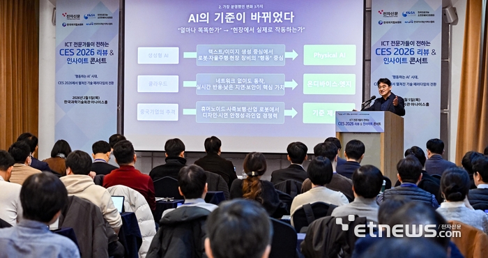 [포토] CES 2026, 미래기술을 말하다