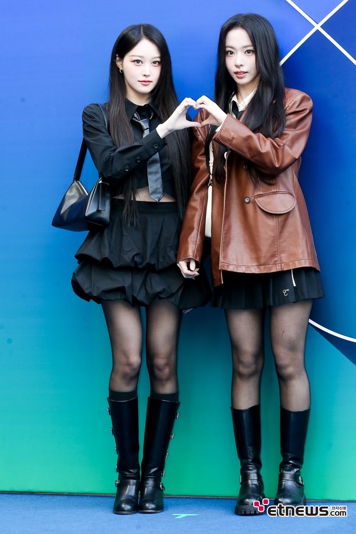 [ET포토] 세이마이네임 슈이-소하, '초미니에 롱부츠'