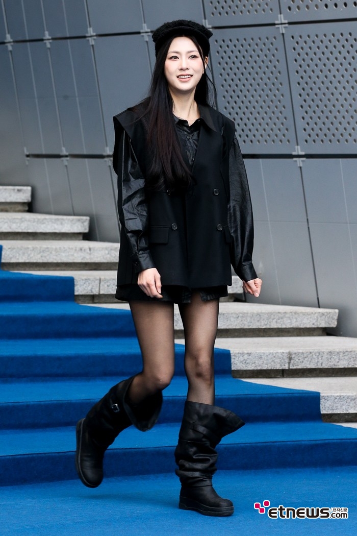 [ET포토] 오하영, '꼼꼼한 블랙 스타일'