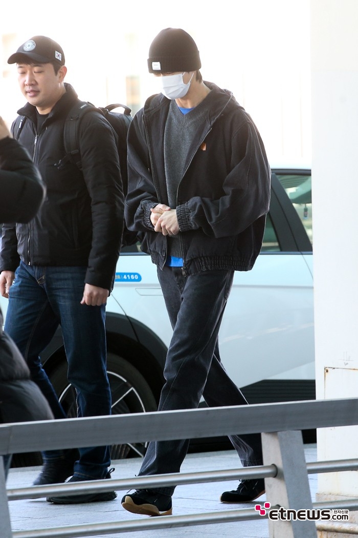 [ET포토] 감기 걸린 변우석~추워 보이는 모습'