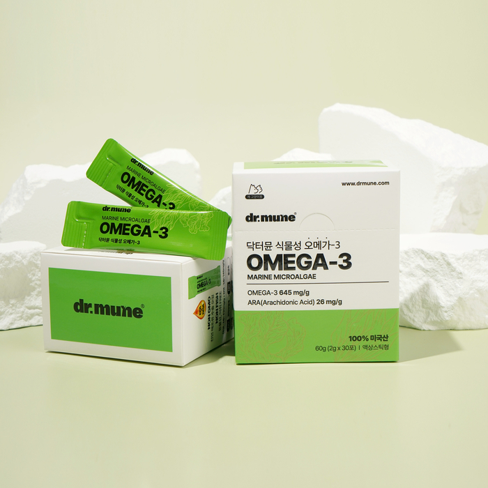 [마이캣페어] 닥터뮨, 반려동물의 건강 기능에 도움을 주는 '식물성 오메가-3'