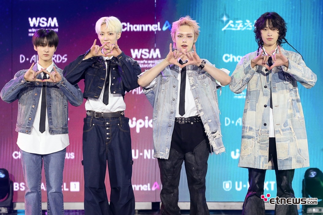 [ET포토] 에이엠피, '강한 시그니처'