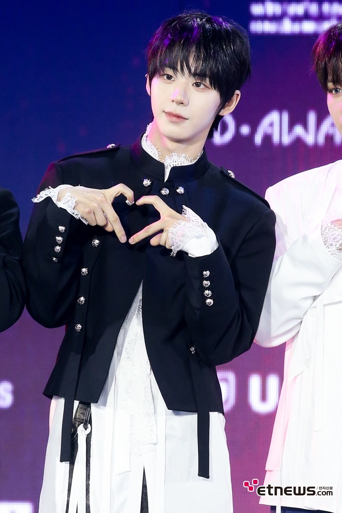 [ET포토] 아홉 서정우, '산소처럼 맑은 비주얼'