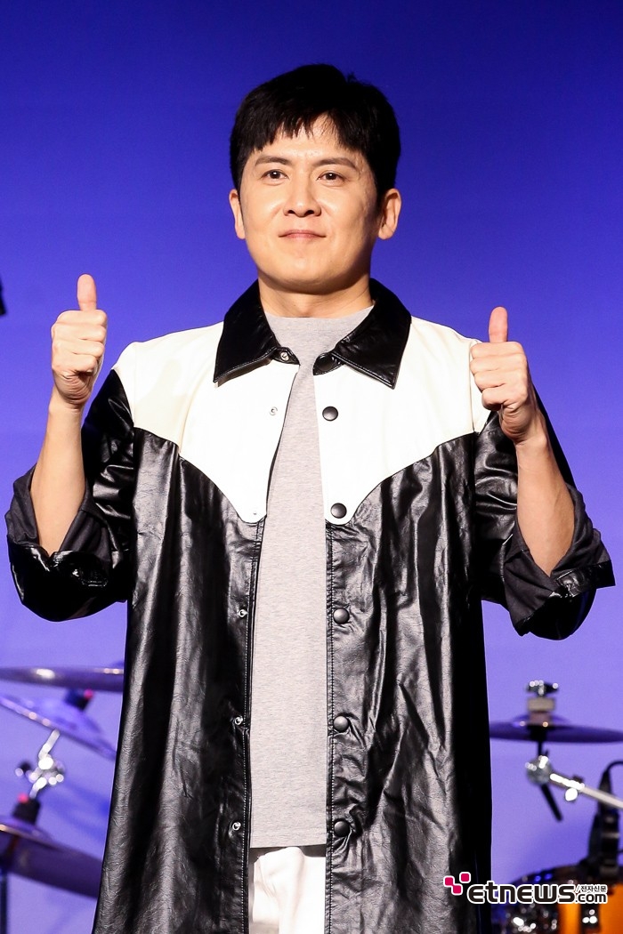 [ET포토] 홍경민, '이런 기분 오랜만이에요'