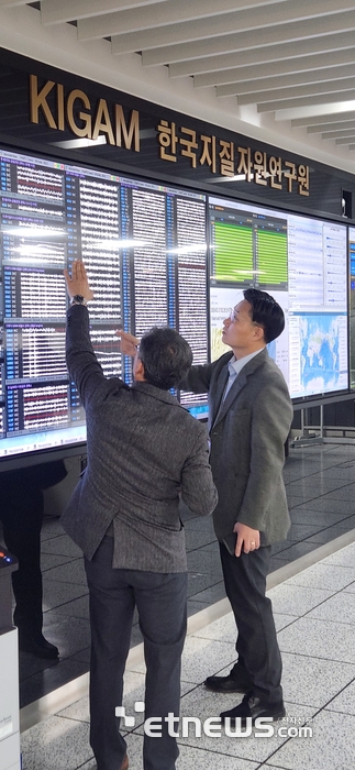 [포토] 한국지질자원연구원 찾은 구혁채 과기정통부 1차관