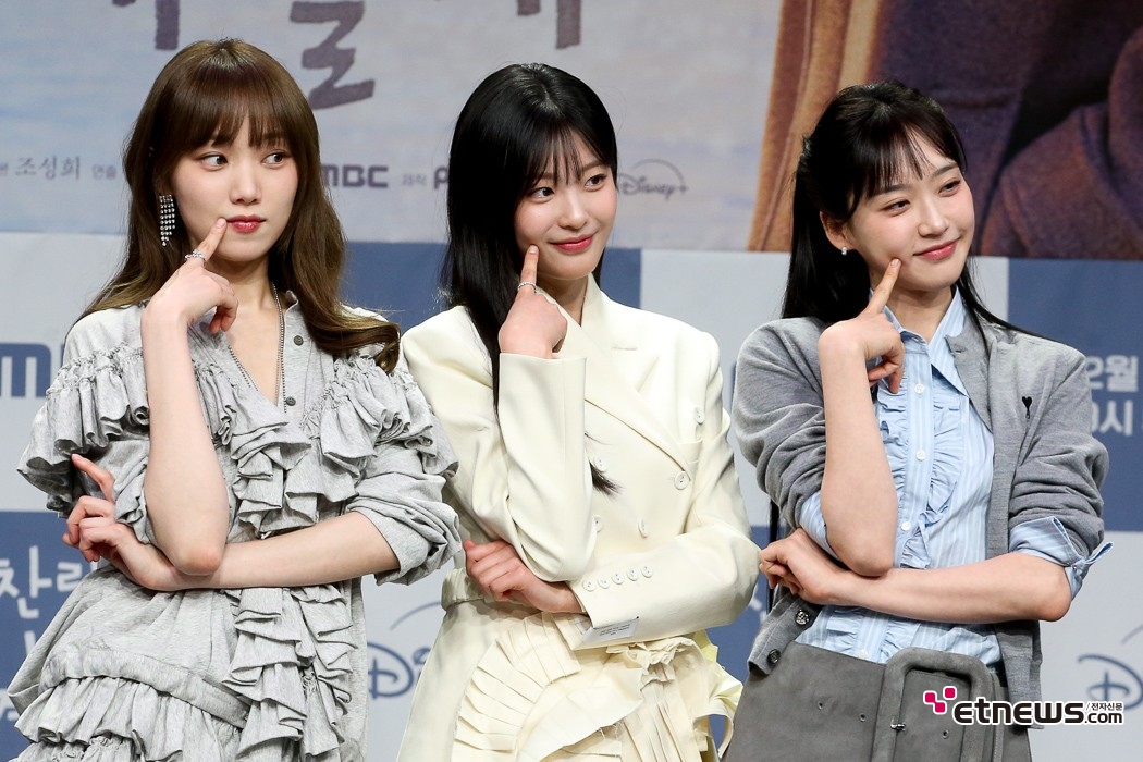 [ET포토] 이성경-오예주-한지현, '우월한 세자매'