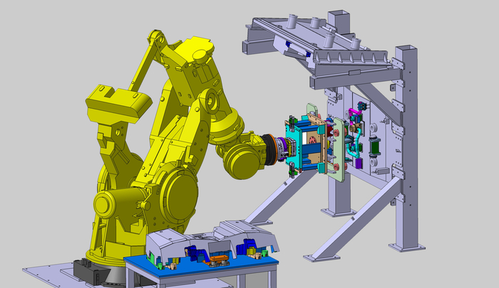 3월부터 고질라는 진공용기 내부 환경을 모사한 모형과 인터페이스를 활용해 개발 중인 도구를 시험하게 된다 / ITER