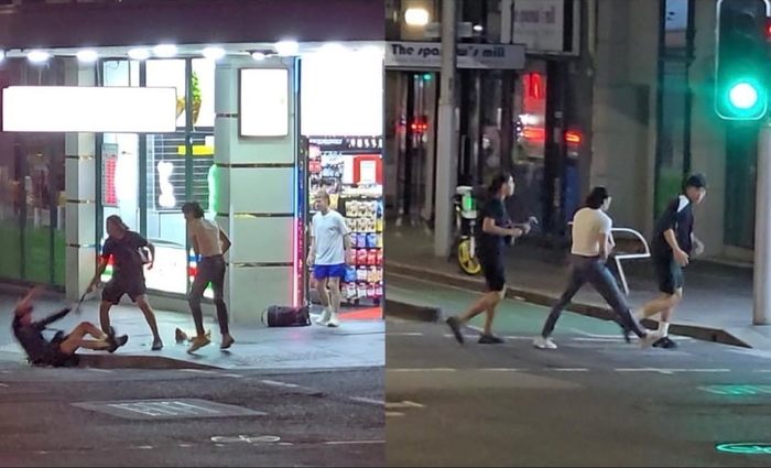 호주 시드니 도심에서 한국인 남성 3명이 망치를 든 일행에게 습격당하는 사건이 발생했다. 사진=크레이지 뉴스 시드니 SNS 화면캡처.