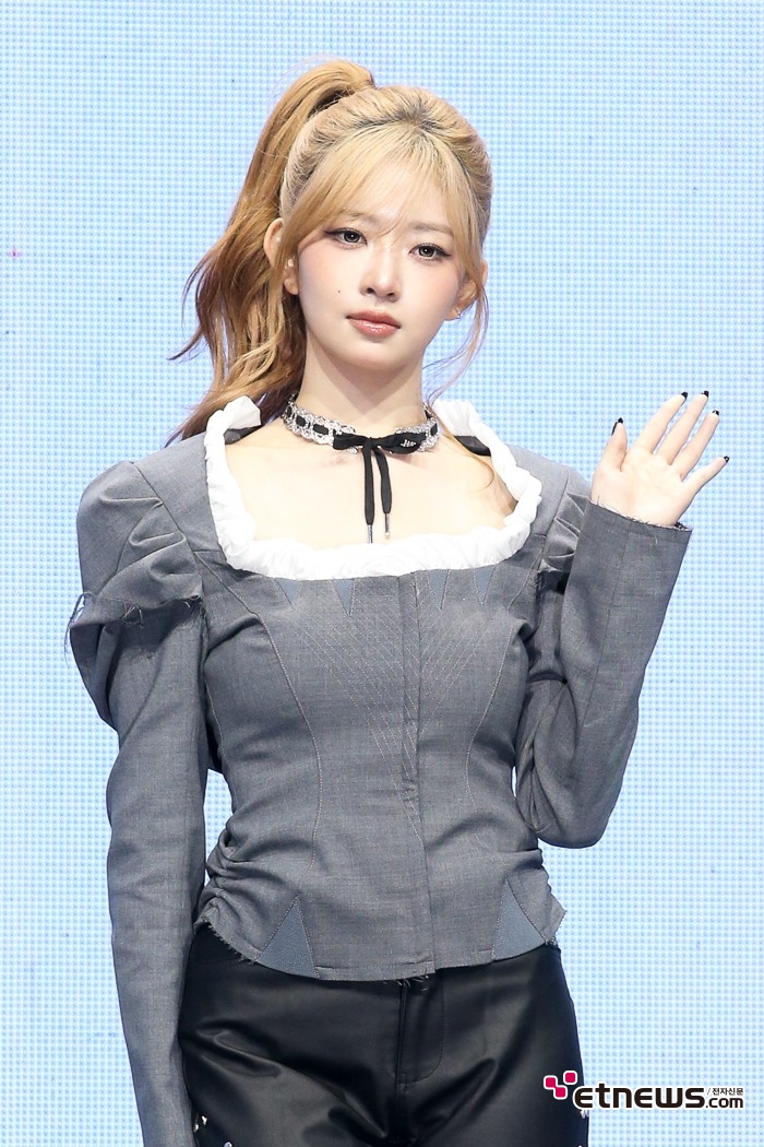 [ET포토] 아이브 레이, '금발 콩순이'