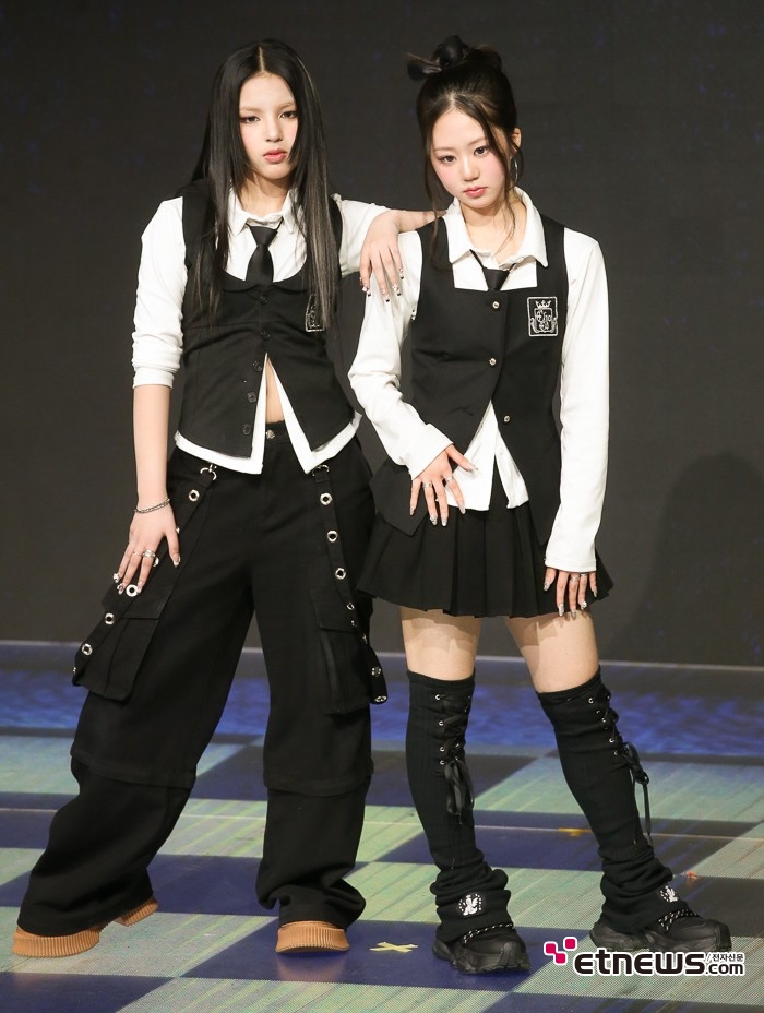 [ET포토] 초코2의 안판과 윤지