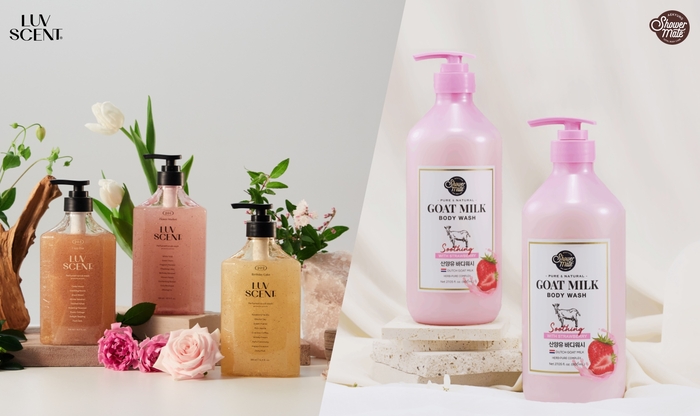 애경산업은 바디케어 브랜드 '럽센트'와 '샤워메이트'를 미국 최대 유통 채널 월마트에 입점시켰다고 24일 밝혔다.