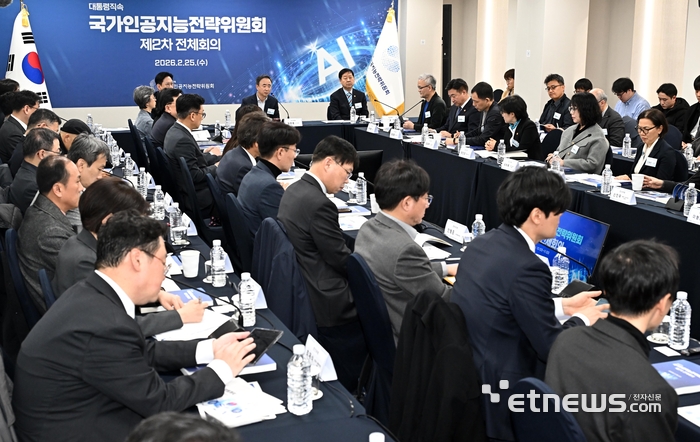 [포토] 국가AI전략위 제2차 전체회의