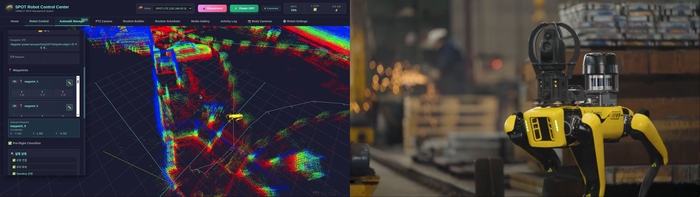 버넥트, 신원스틸 현장서 로봇 자율 순찰 통합 모니터링 검증... AI 기반... - 뉴스 썸네일 이미지