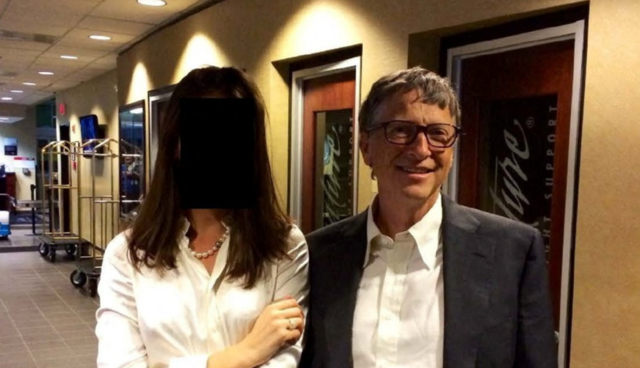 '엡스타인 문건'으로 공개된 빌 게이츠의 모습. 사진=로이터 연합뉴스