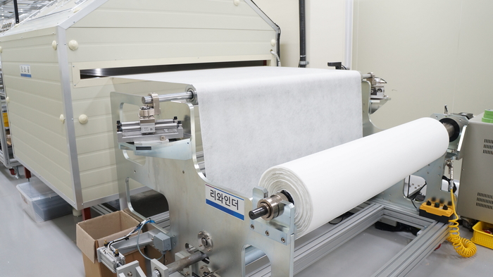 씨고 나노섬유 필터 생산공정.