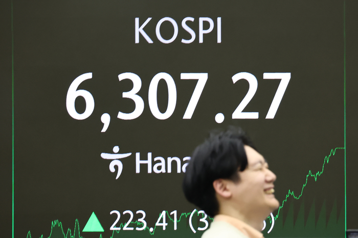 코스피, 6300 돌파