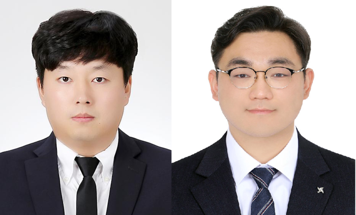 김민석 금오공대 교수(왼족)와 이종완 국립군산대 교수