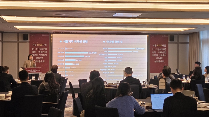 서강대학교 RISE사업단은 서울 소재 주요 대학들이 참여하는 서울RISE사업과제인 '1-2. 첨단·미래산업 외국인 인재유치'의 성과공유회를 지난 10일 조선팰리스 서울 강남에서 성공적으로 개최했다고 27일 밝혔다.(사진=서강대)
