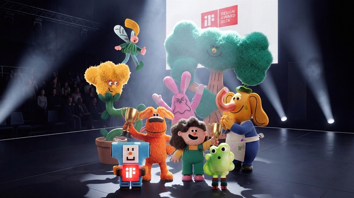'2026 iF 디자인 어워드' 브랜딩&커뮤니케이션 부문에서 본상을 수상한 '킨더유니버스' 〈자료:롯데백화점〉