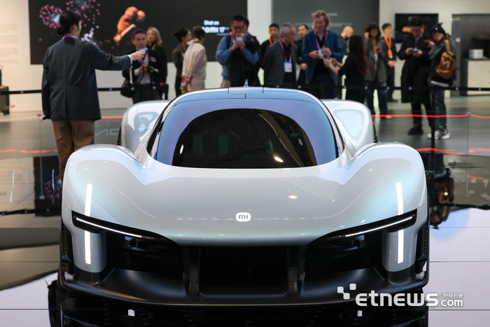 [포토] 샤오미 전기 하이퍼카 콘셉트 '샤오미 비전 그란 투리스모'
