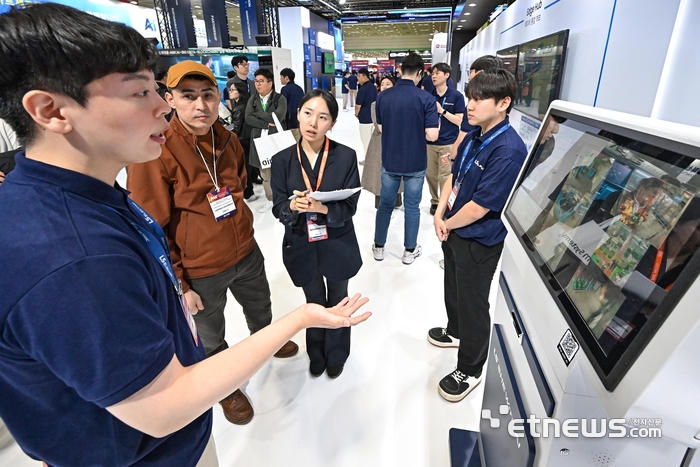[포토] 비전AI로 산업현장 위험 감지