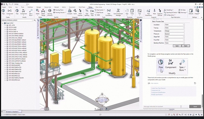 3d설계화면예시